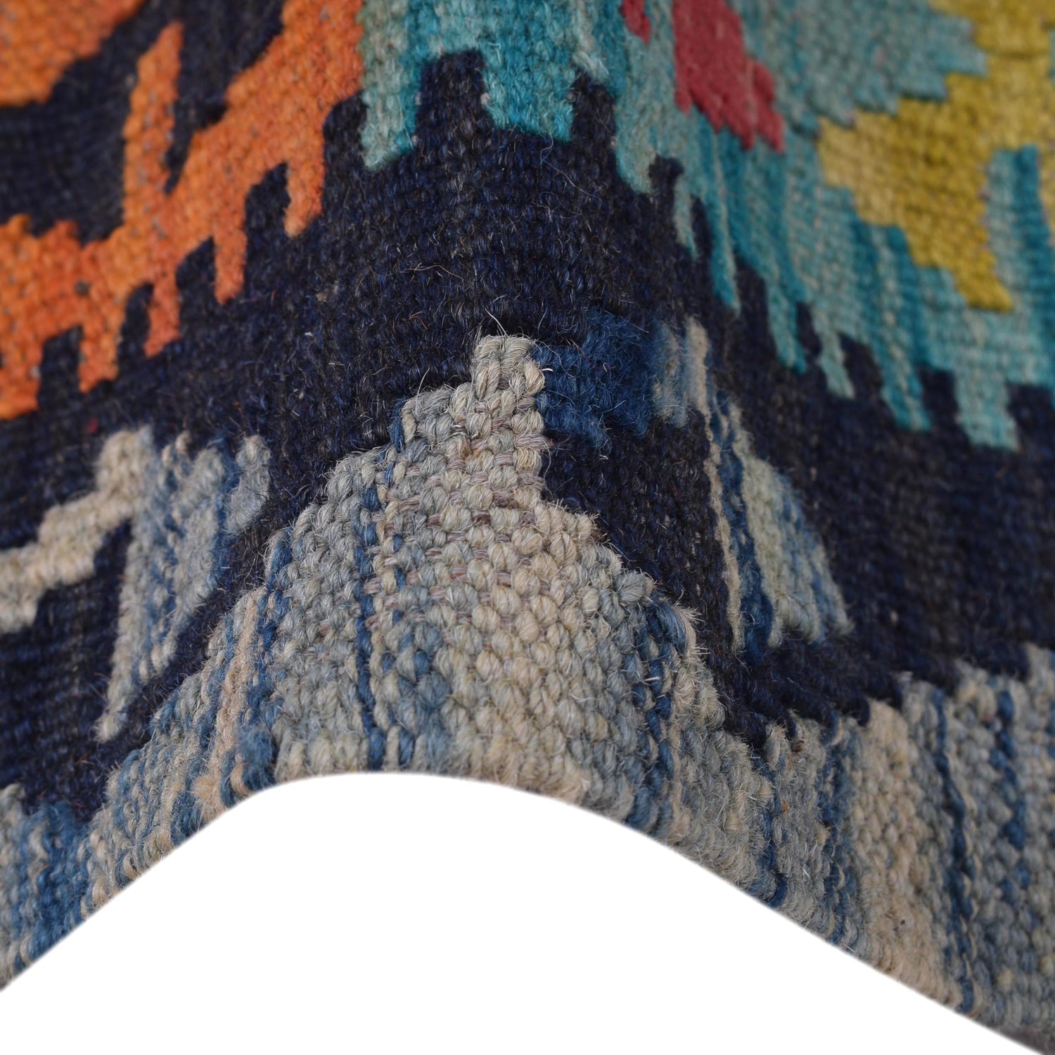 Vegetable Kelim Runner 2' 8" x 9' 9" (ft) - No. W31127