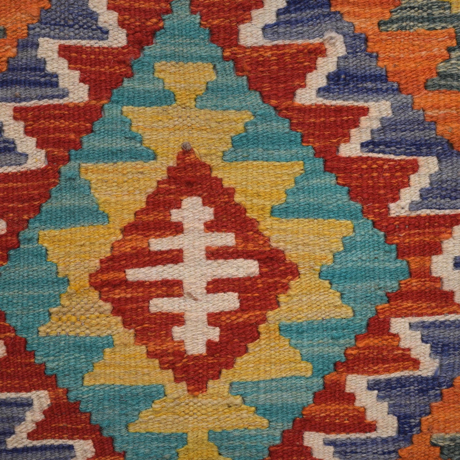 Vegetable Kelim Runner 2' 2" x 6' 8" (ft)- No. W31193