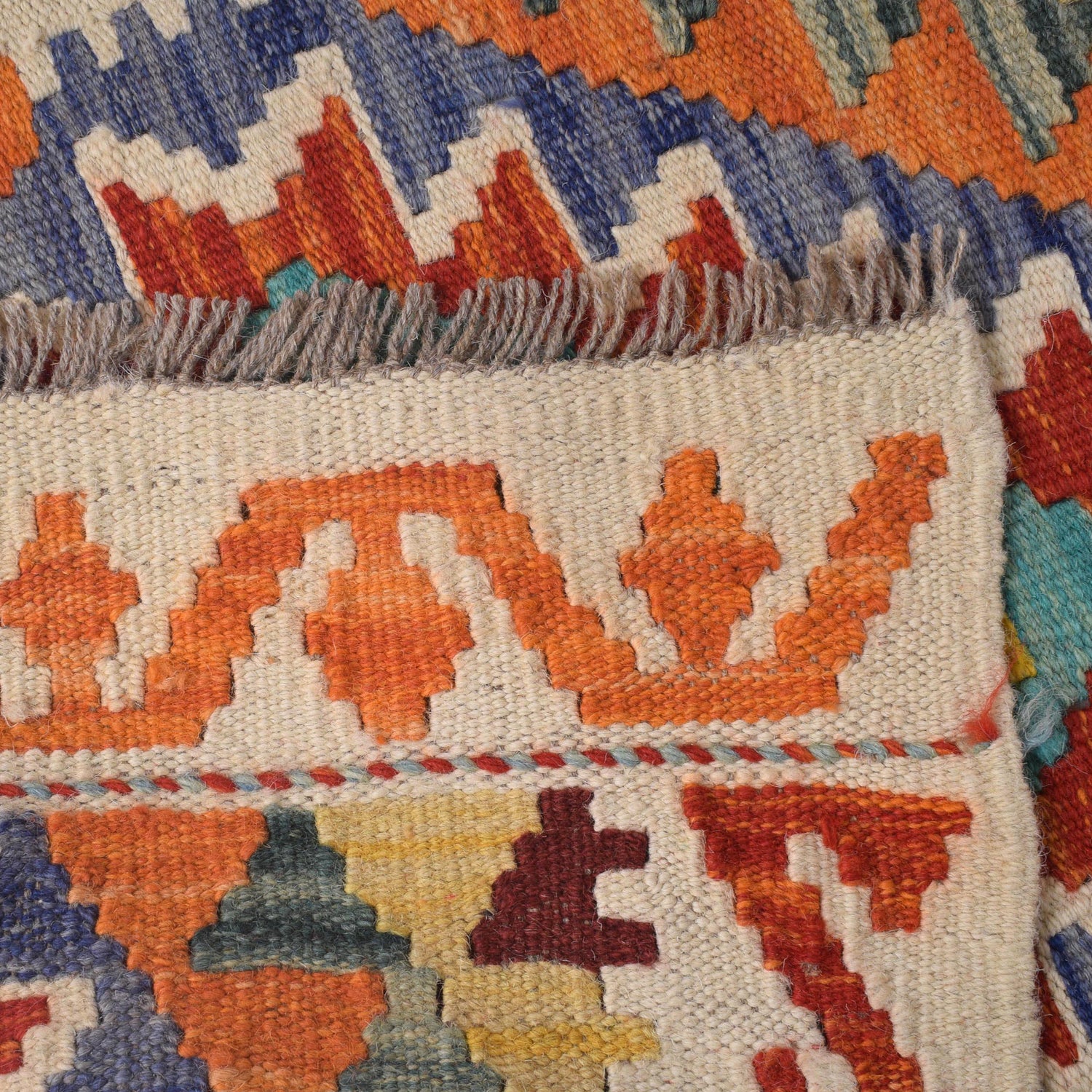 Vegetable Kelim Runner 2' 2" x 6' 8" (ft)- No. W31193