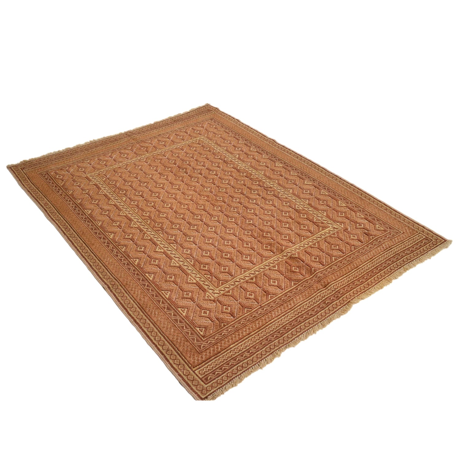 Premium Quality Kilim Rug 4' 1" x 5' 5" (ft) - No. W31596