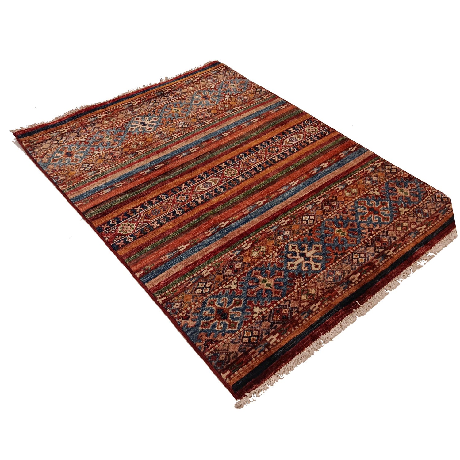 Luxury Khurjeen Qaleen 2' 11" x 3' 9" (ft) - No. W32074