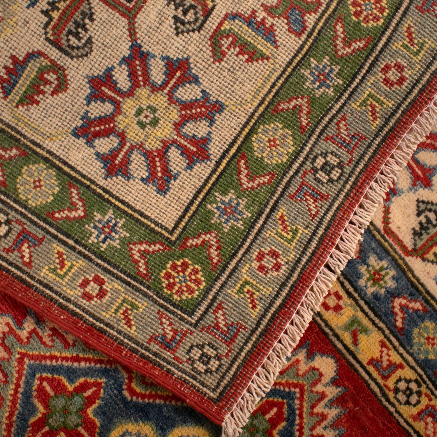 Red Kazak Carpet 8' 2" x 9' 10" (ft) - No. W34026