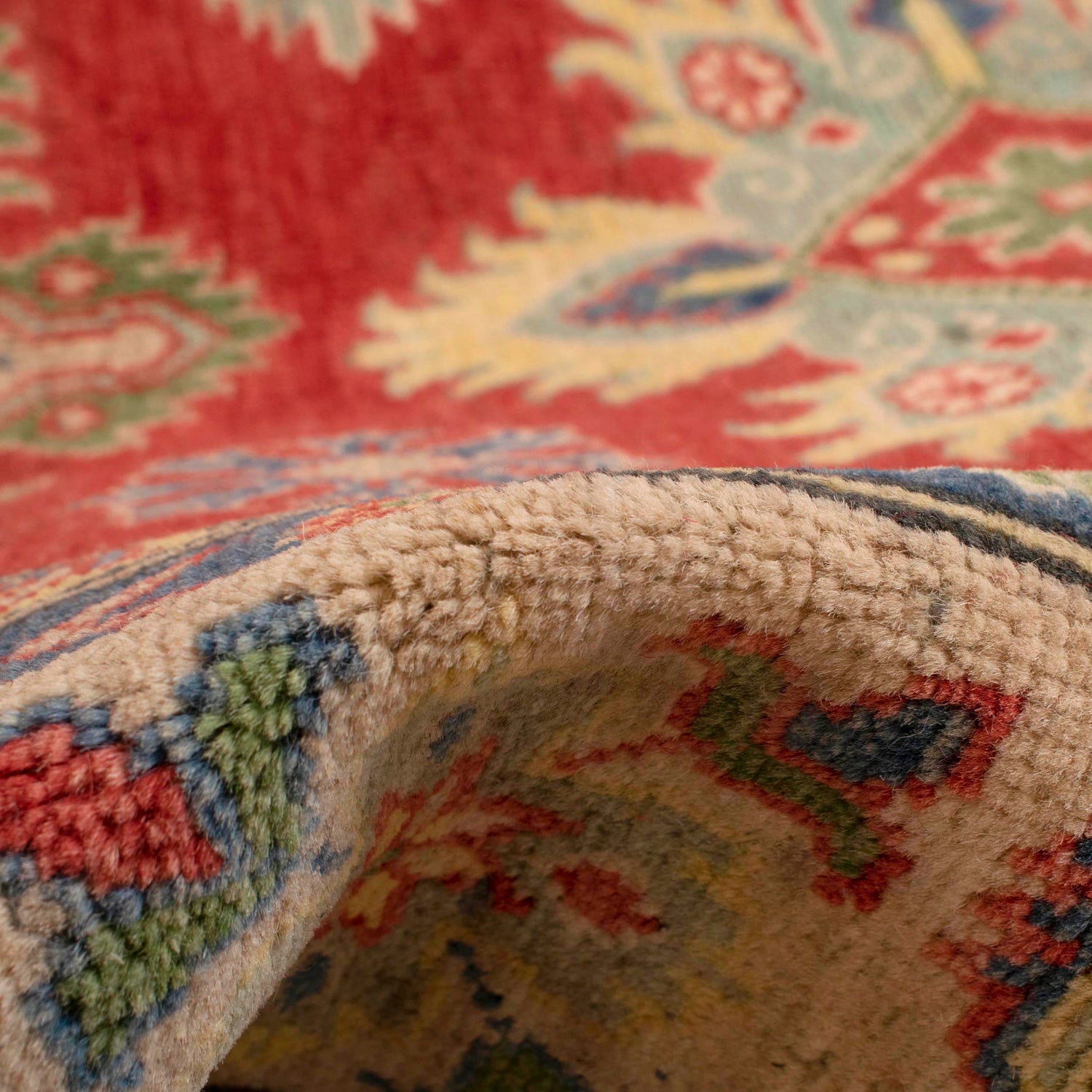 Red Kazak Carpet 8' 2" x 9' 10" (ft) - No. W34026