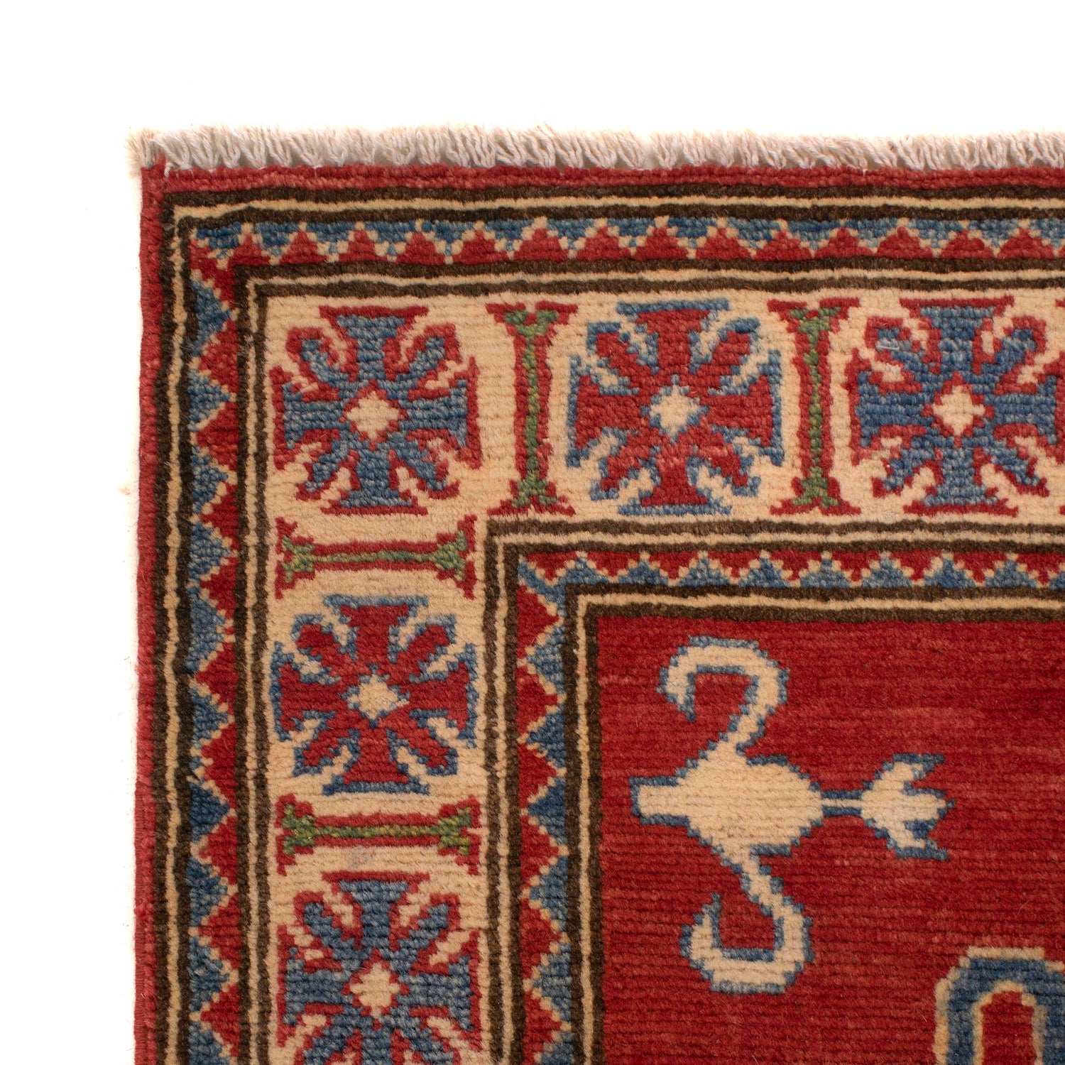 Hand Knotted Kazak Rug 3' 10" x 5' 11" (ft) - No. W34027