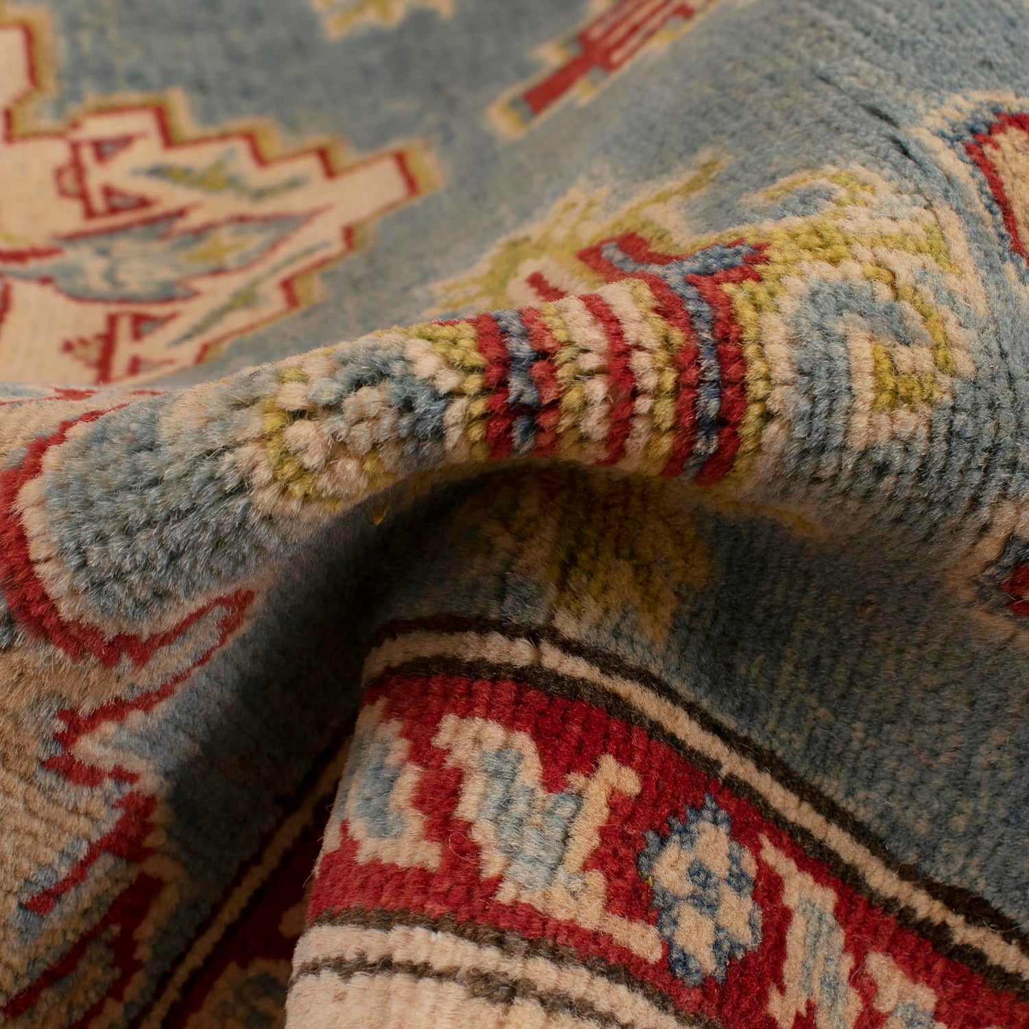 Oriental Kazak Rug 3' 11" x 5' 7" (ft) - No. W34028