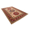Hand Knotted Kazak Rug 6' 5" x 10' 4" (ft) - No. W34029