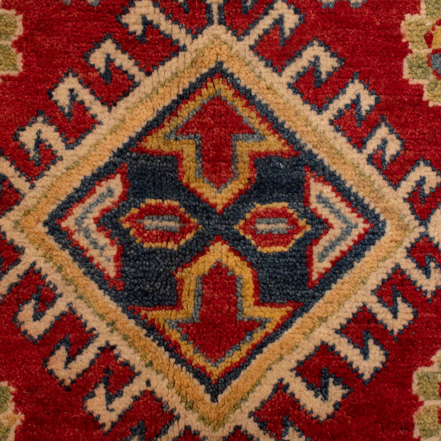 Hand Knotted Kazak Rug 6' 5" x 10' 4" (ft) - No. W34029
