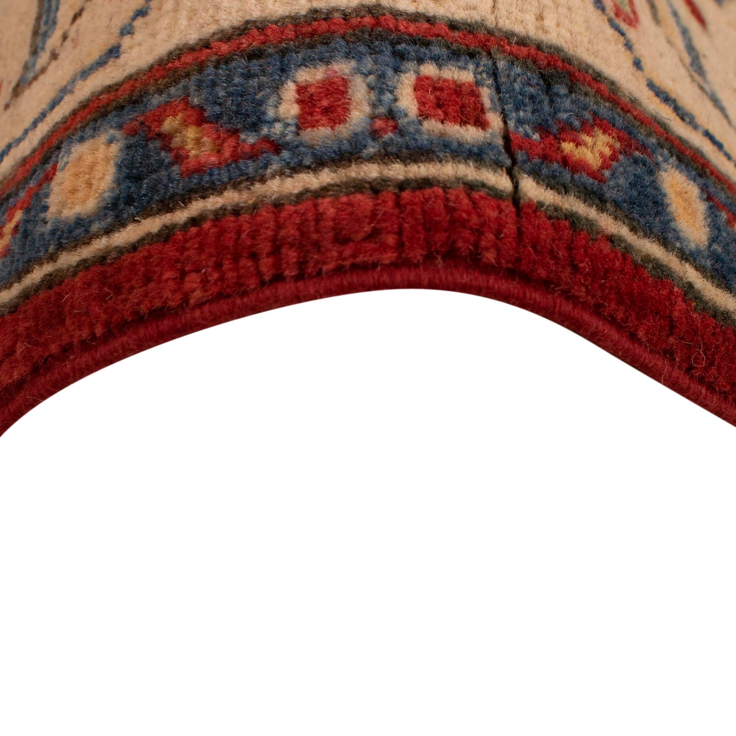 Red Kazak Rug 4' 1" x 5' 9" (ft) - No. W34030