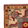 Red Kazak Rug 4' 11" x 6' 9" (ft) - No. W34031