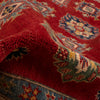 Red Kazak Rug 4' 11" x 6' 9" (ft) - No. W34031