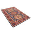 Oriental Kazak Rug 4' 1" x 5' 10" (ft) - No. W34032
