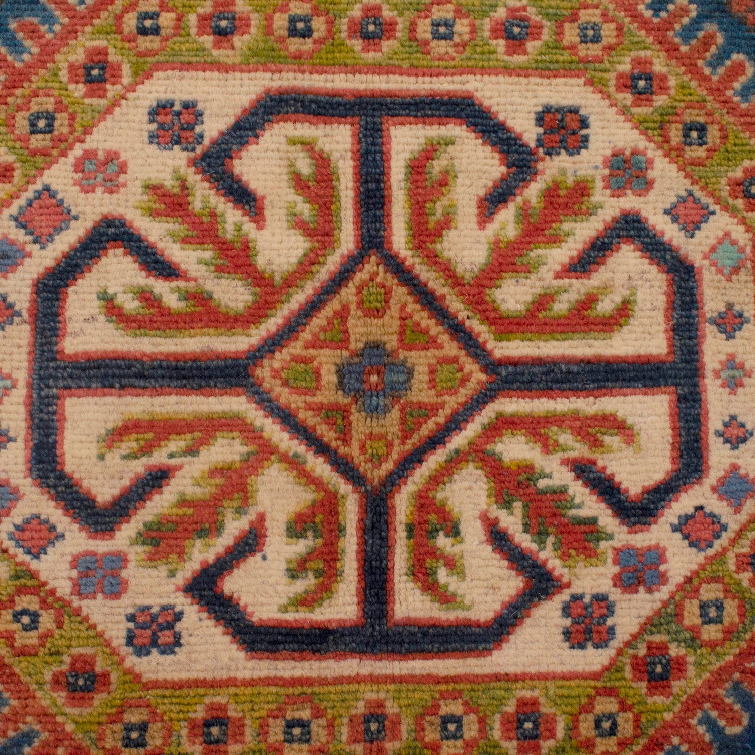 Oriental Kazak Rug 4' 1" x 5' 10" (ft) - No. W34032