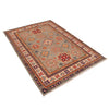 Hand Knotted Kazak Rug 4' 11" x 5' 11" (ft) - No. W34033