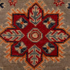 Hand Knotted Kazak Rug 4' 11" x 5' 11" (ft) - No. W34033