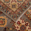 Gray Kazak Rug 4' 3" x 5' 9" (ft) - No. W34034