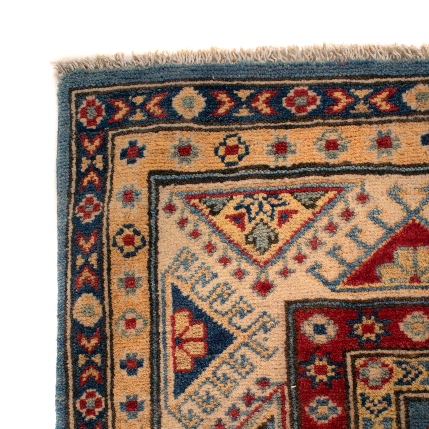 Hand Knotted Kazak Rug 5' 5" x 7' 2" (ft) - No. W34035