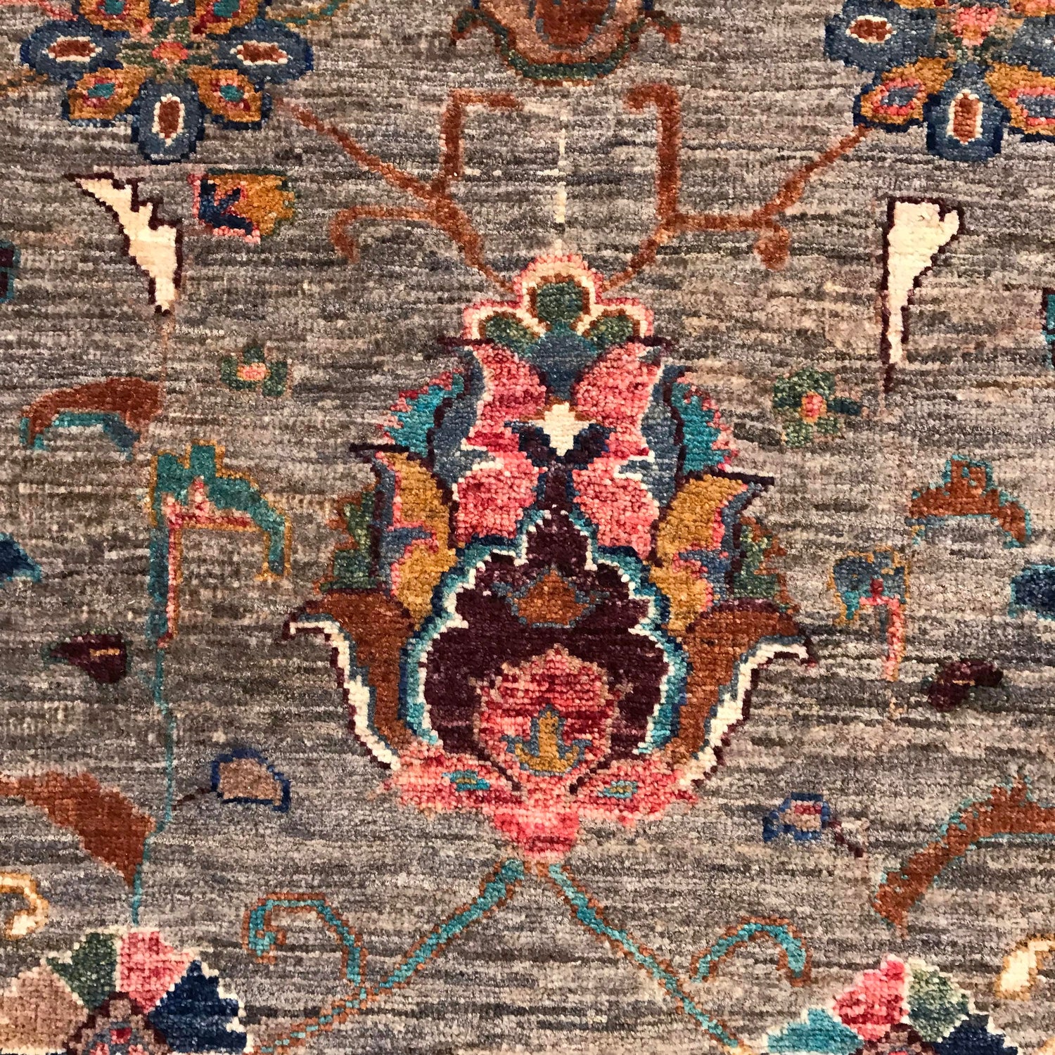 Handmade Sultani Area Rug 6' 5" x 9' 5" (ft) - No. W34040