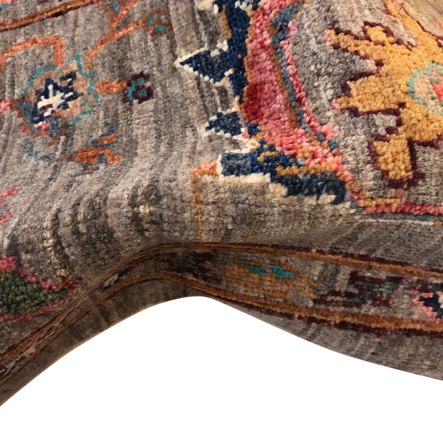 Handmade Sultani Area Rug 6' 5" x 9' 5" (ft) - No. W34040