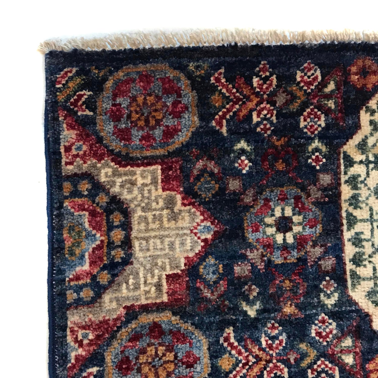 Hand Knotted Mamluk Runner Rug 2' 8" x 17' 3" (ft) - No. W34042