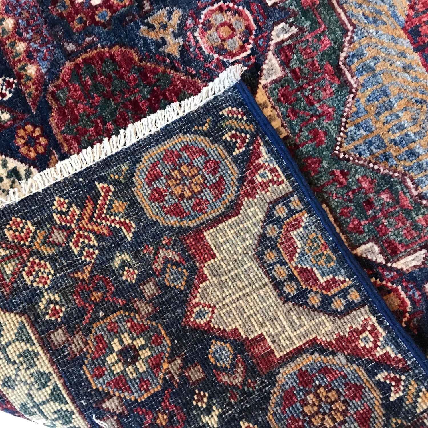 Hand Knotted Mamluk Runner Rug 2' 8" x 17' 3" (ft) - No. W34042