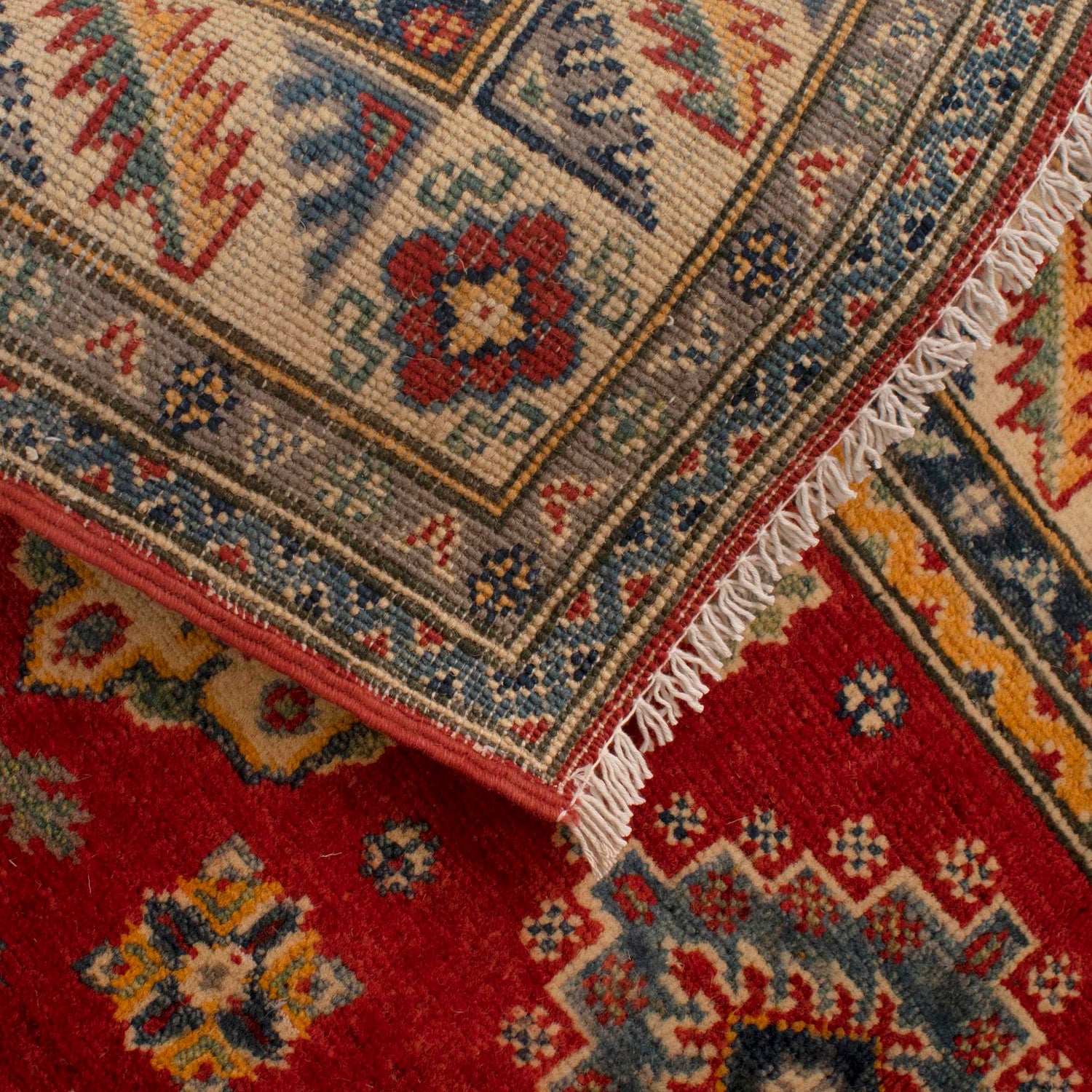 Oriental Kazak Rug 4' 0" x 6' 0" (ft) - No. W34047