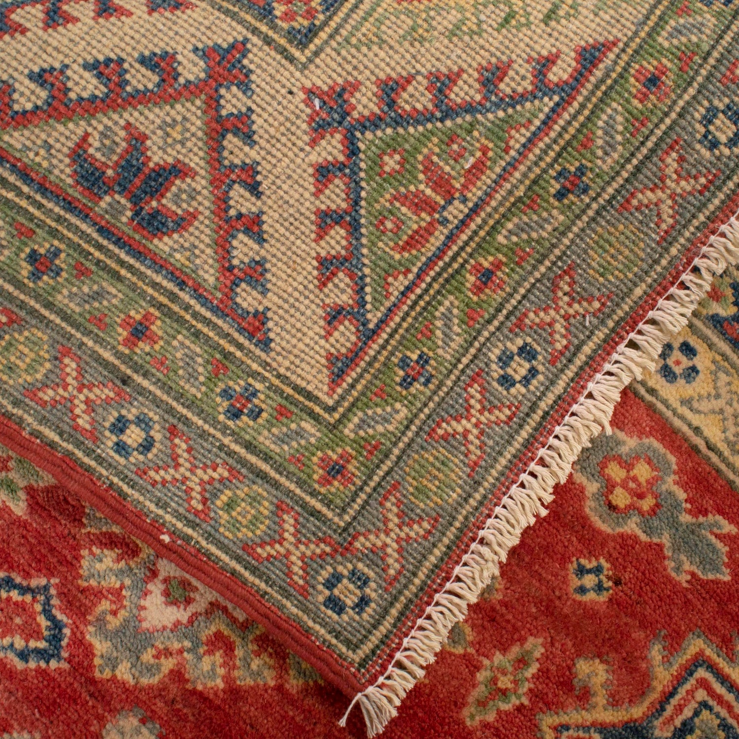 Oriental Kazak Rug 5' 0" x 6' 9" (ft) - No. W34049