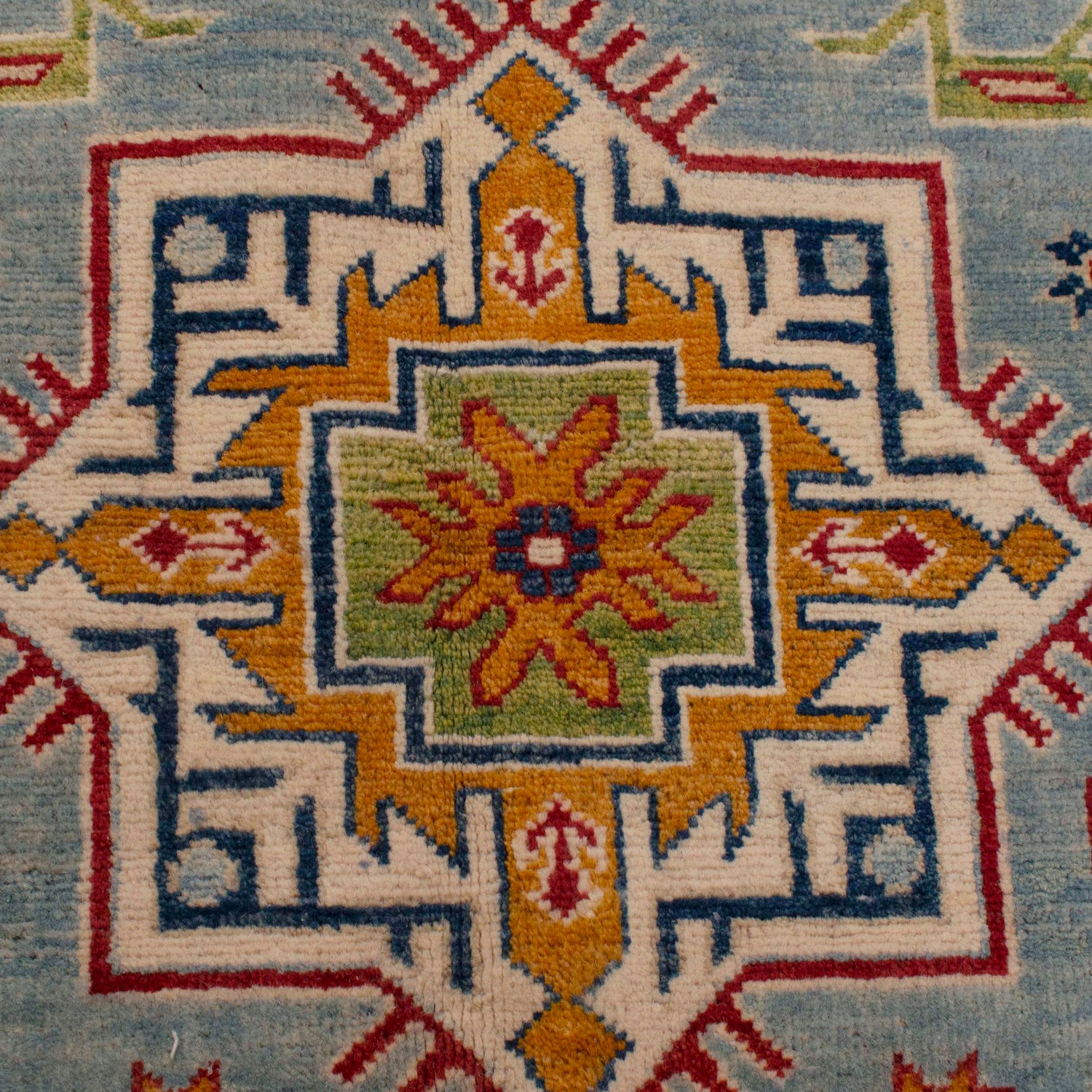 Oriental Kazak Rug 6' 8" x 9' 5" (ft) - No. W34050