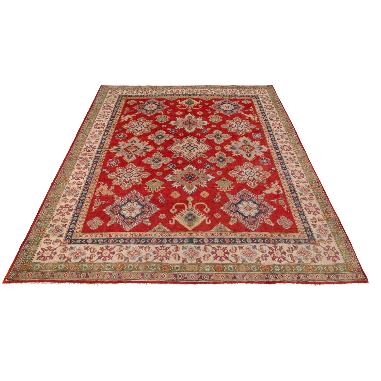 Oriental Kazak Carpet 8' 2" x 9' 11" (ft) - No. W34051