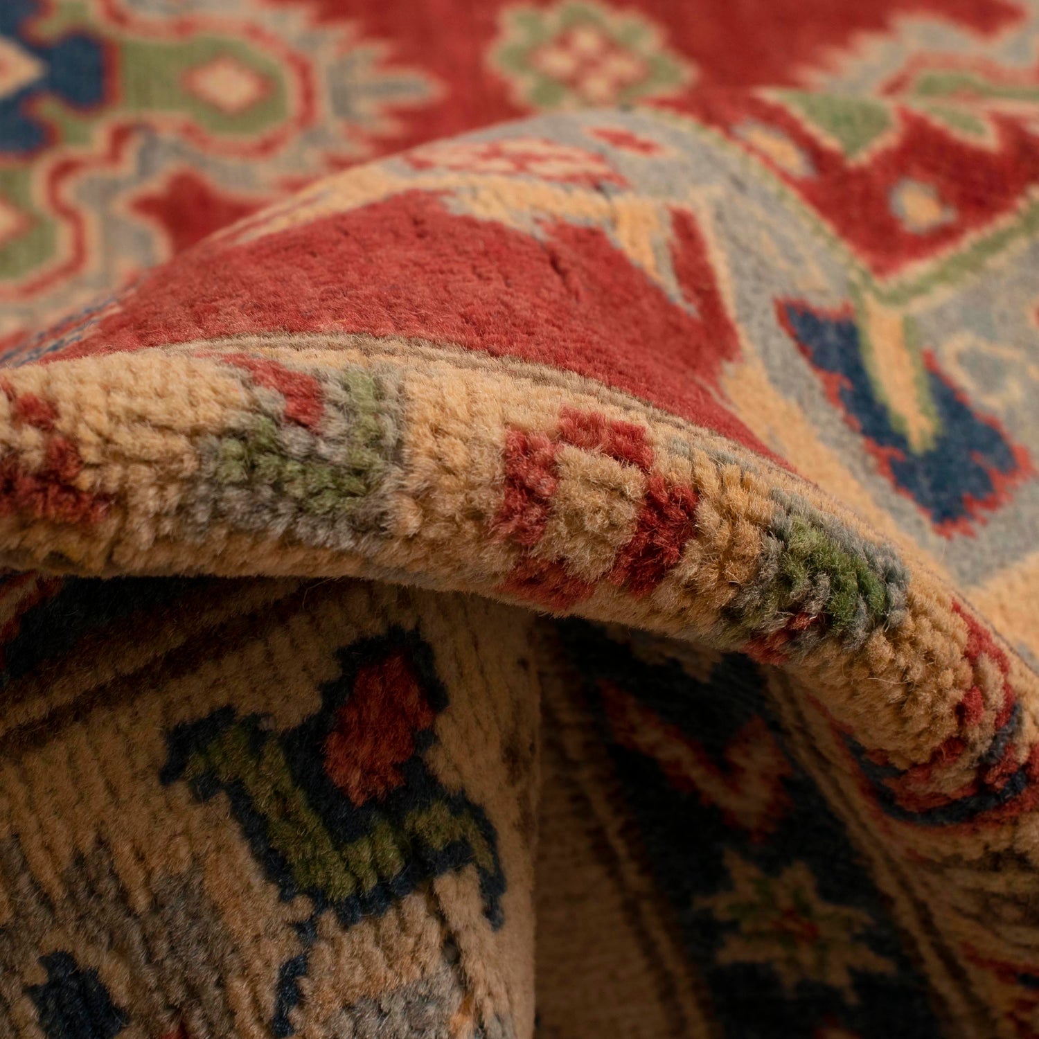 Oriental Kazak Carpet 8' 2" x 9' 11" (ft) - No. W34051