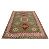 Green Color Kazak Rug 4' 11" x 6' 7" (ft) - No. W34055