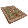 Green Color Kazak Rug 4' 11" x 6' 7" (ft) - No. W34055