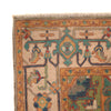 Green Kazak Rug 3' 9" x 5' 8" (ft) - No. W34056