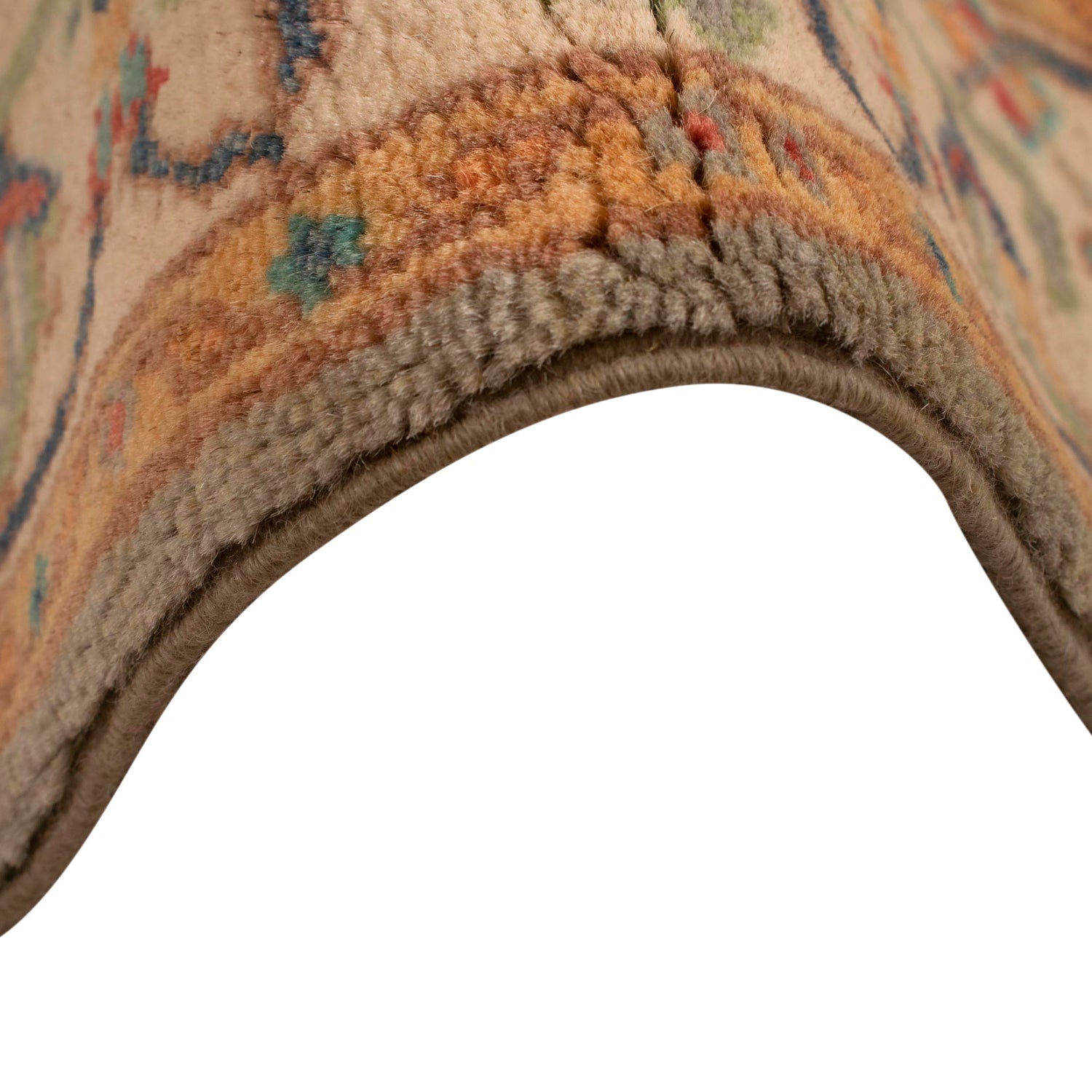 Green Kazak Rug 3' 9" x 5' 8" (ft) - No. W34056