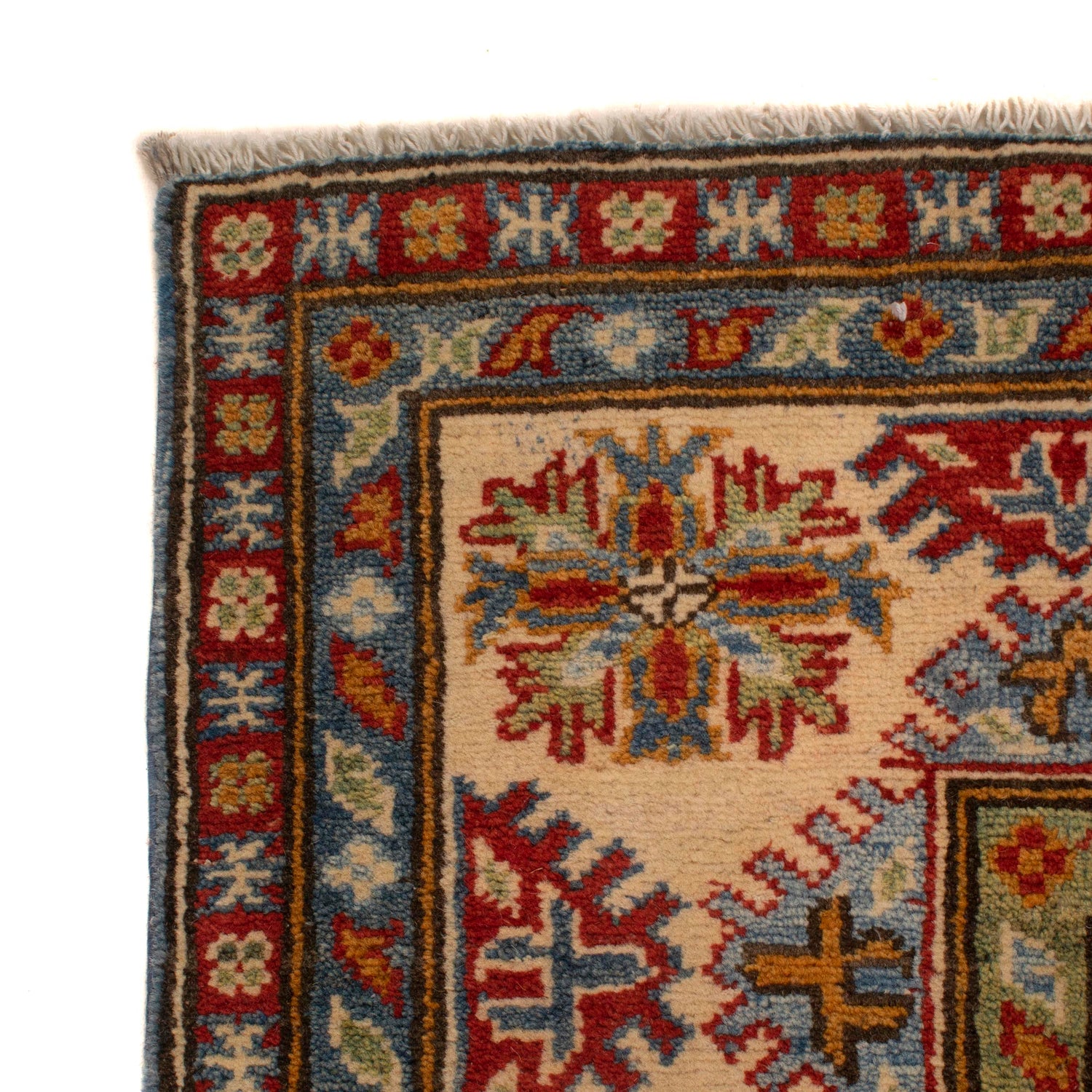 Hand Knotted Kazak Rug 4' 11" x 6' 8" (ft) - No. W34061