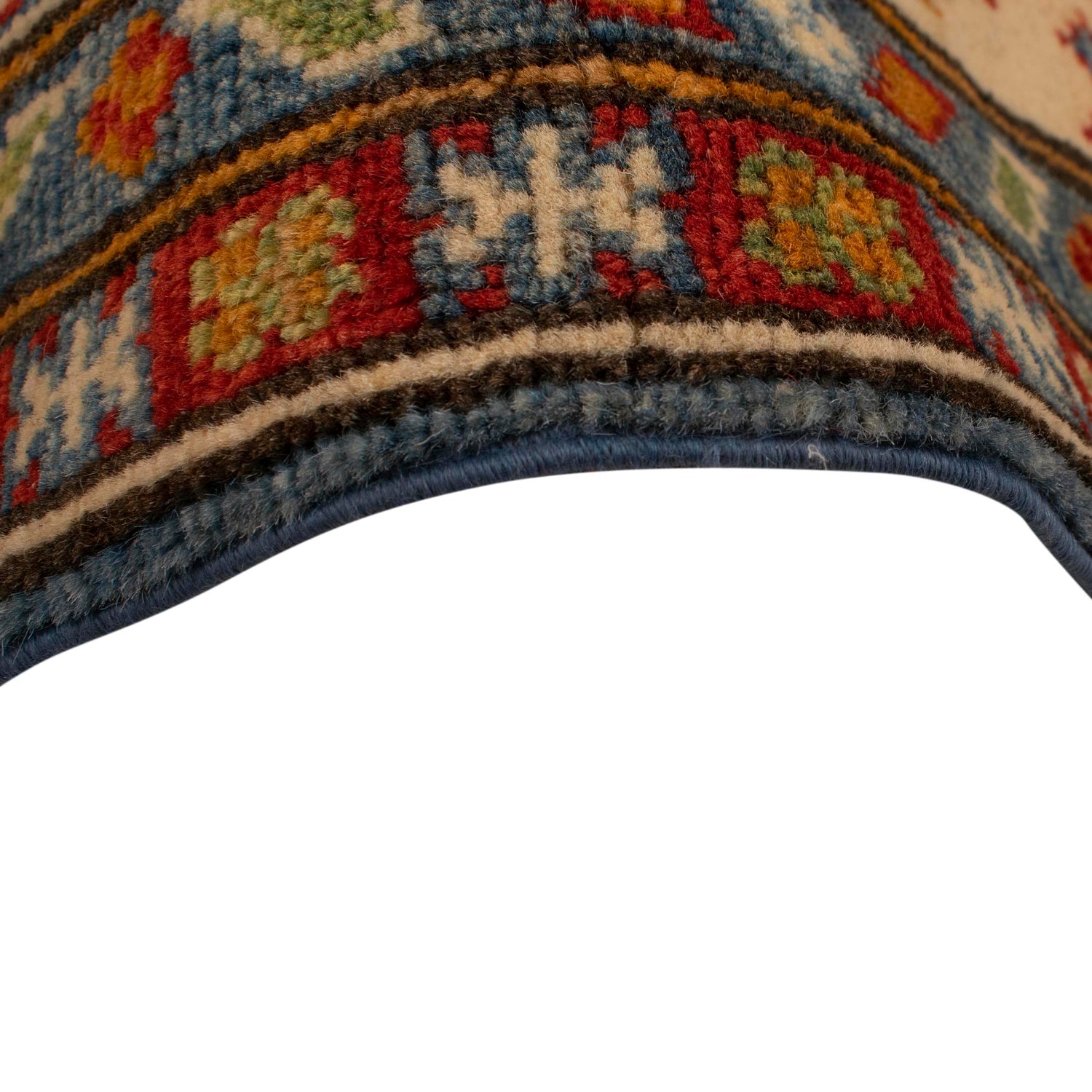 Hand Knotted Kazak Rug 4' 11" x 6' 8" (ft) - No. W34061