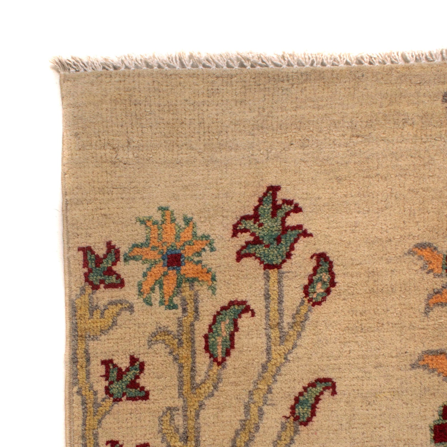 Hand-Knotted Tree of Life Carpet 5' 4" x 8' 1" (ft) - No. W34062