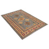 Hand Knotted Kazak Rug 4' 2" x 5' 11" (ft) - No. W34063