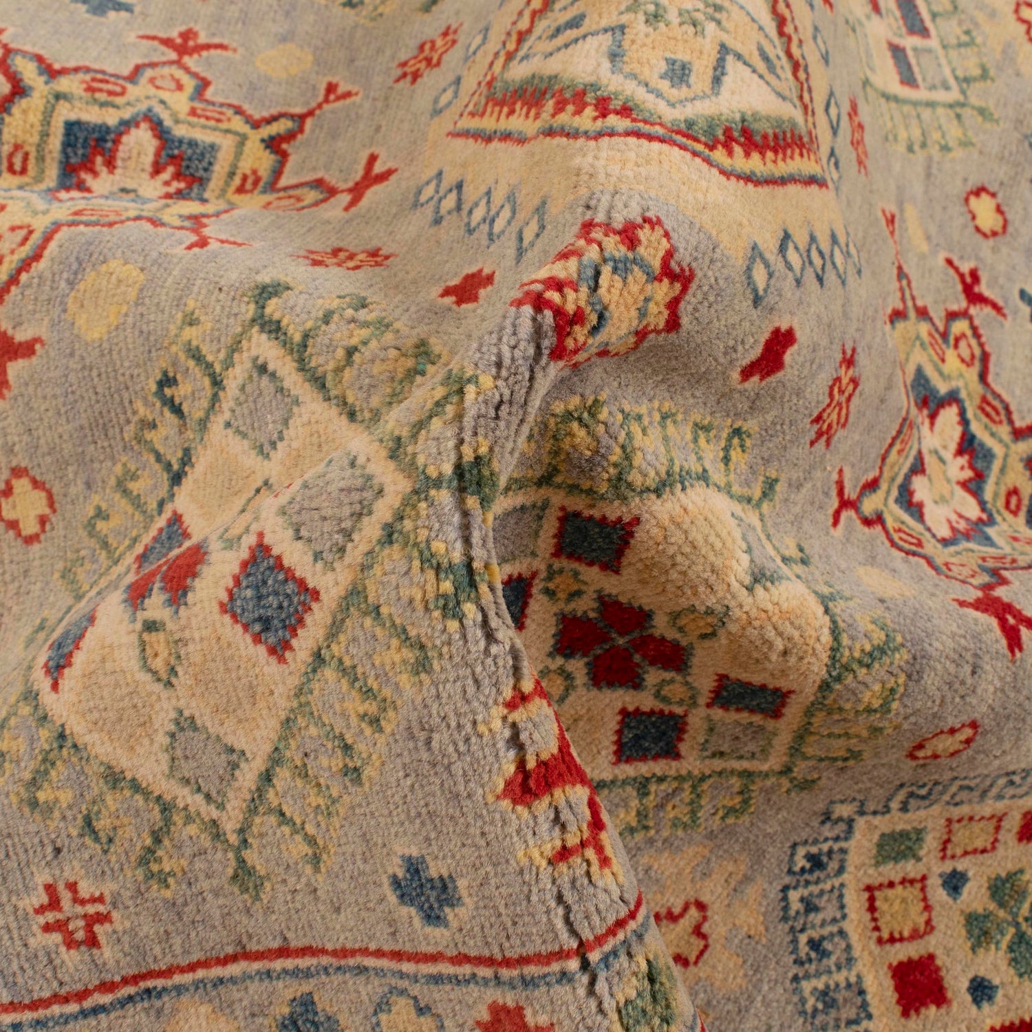 Oriental Kazak Rug 4' 1" x 6' 2" (ft) - No. W34064