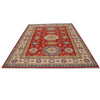 Red Color Kazak Carpet 6' 7" x 8' 11" (ft) - No. W34067
