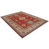 Red Color Kazak Carpet 6' 7" x 8' 11" (ft) - No. W34067