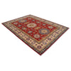 Red Color Kazak Carpet 6' 7" x 8' 11" (ft) - No. W34067