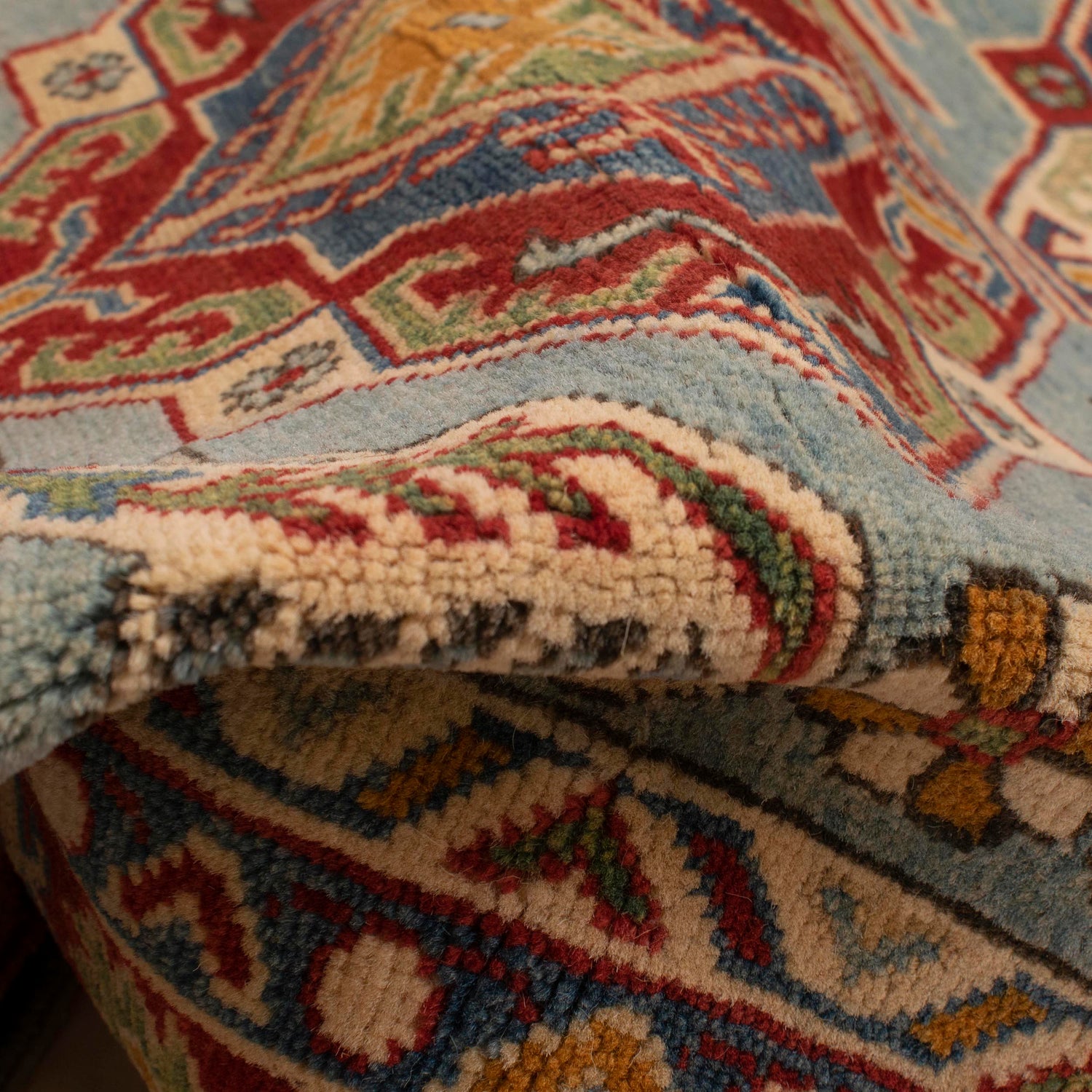 Oriental Kazak Rug 3' 11" x 5' 5" (ft) - No. W34068