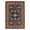 Hand Knotted Kazak Rug 4' 0" x 5' 9" (ft) - No. W34069