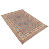 Oriental Kazak Rug 4' 0" x 5' 8" (ft) - No. W34070