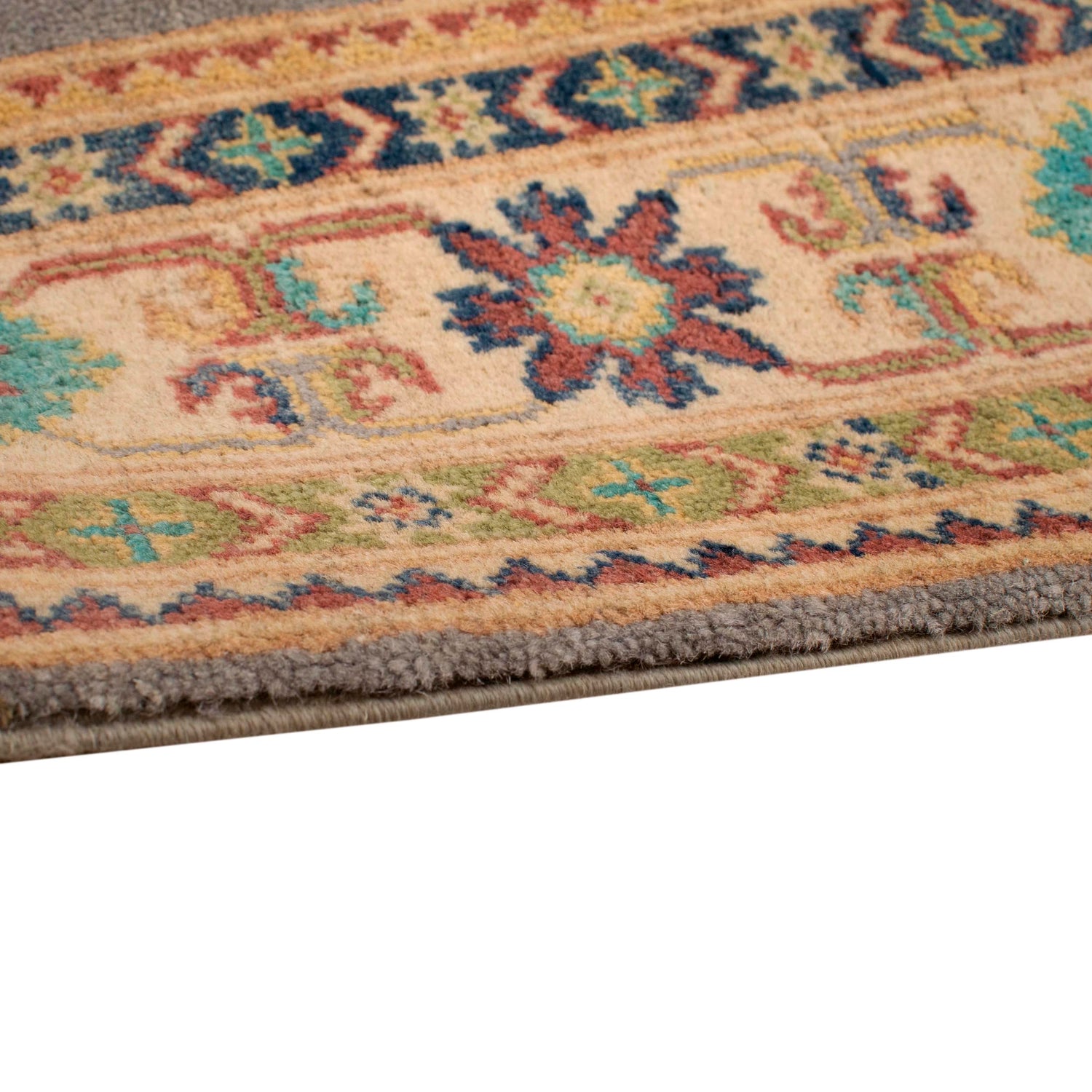 Oriental Kazak Rug 4' 0" x 5' 8" (ft) - No. W34070