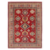 Red Color Kazak Rug 5' 7" x 7' 7" (ft) - No. W34072