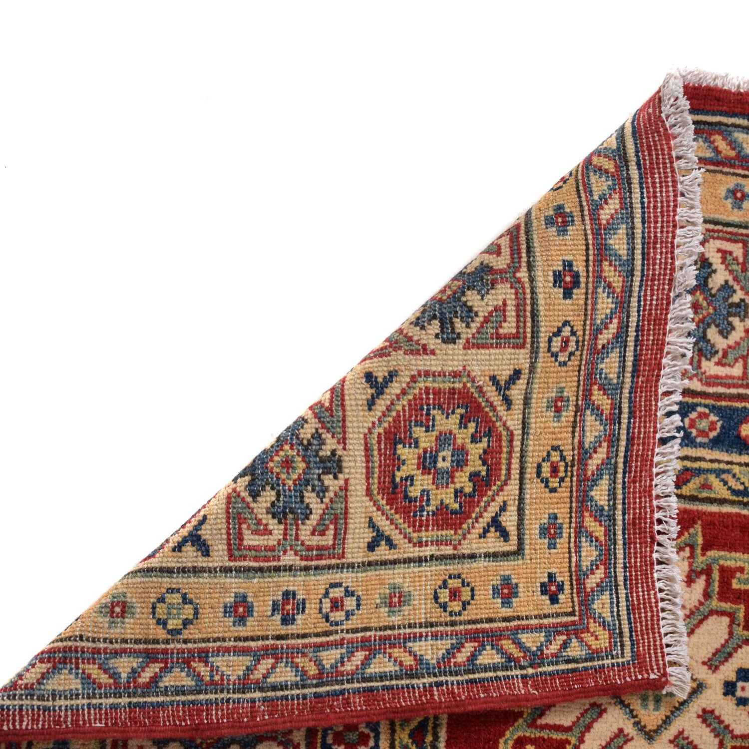 Red Color Kazak Rug 5' 7" x 7' 7" (ft) - No. W34072