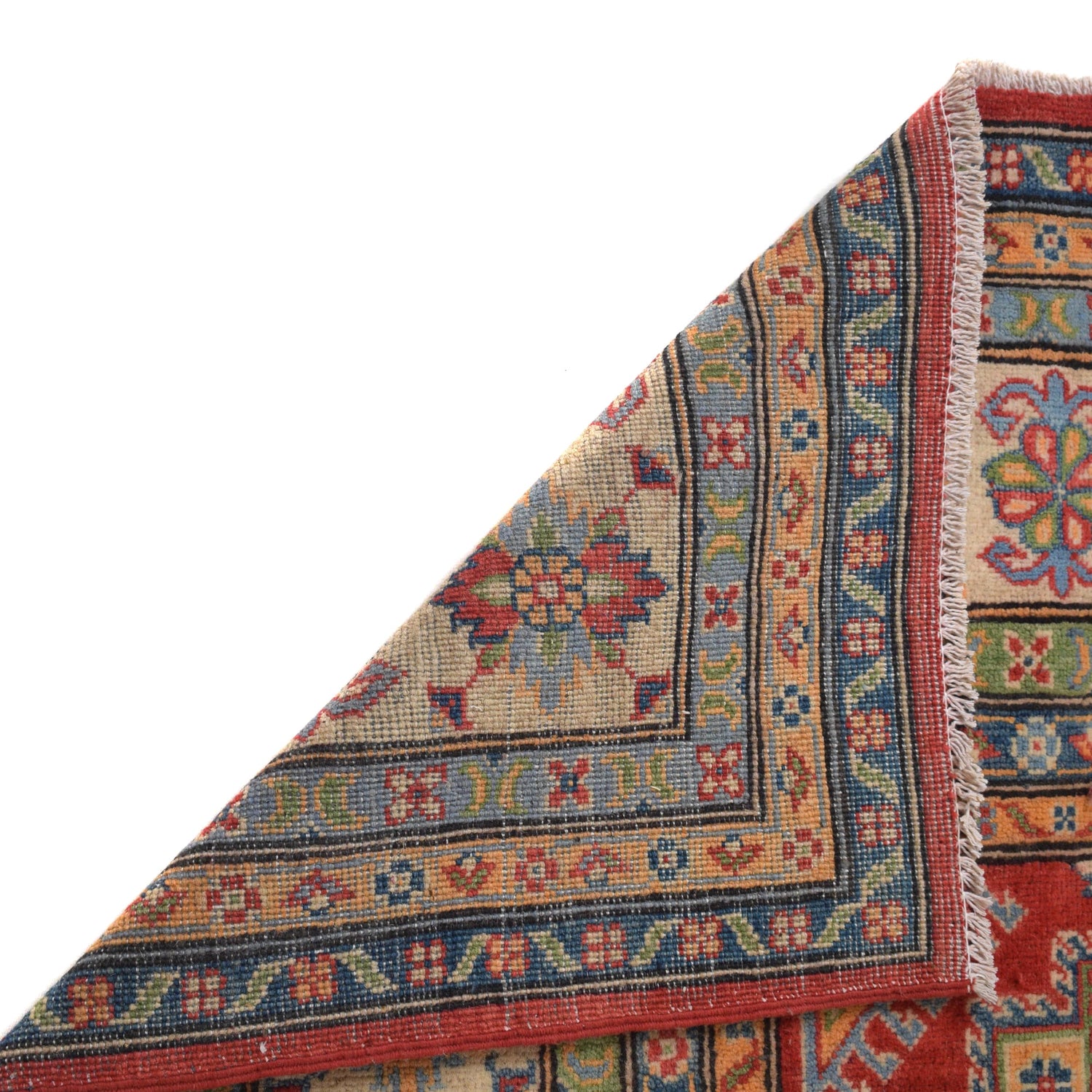 Oriental Kazak Carpet 8' 1" x 9' 11" (ft) - No. W34073