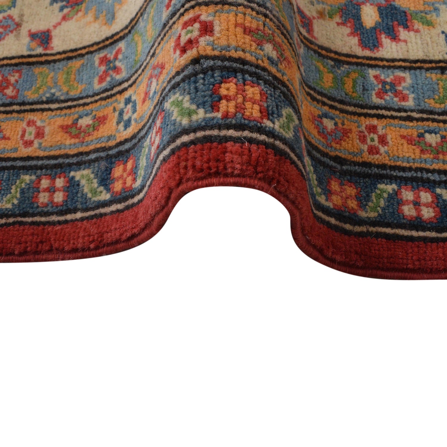 Oriental Kazak Carpet 8' 1" x 9' 11" (ft) - No. W34073