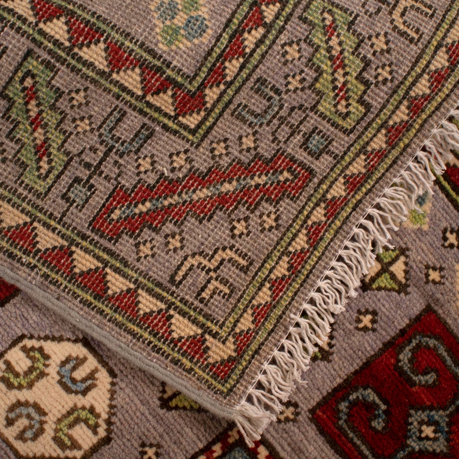 Hand Knotted Mamluk Carpet 4' 1" x 5' 11" (ft) - No. W34075